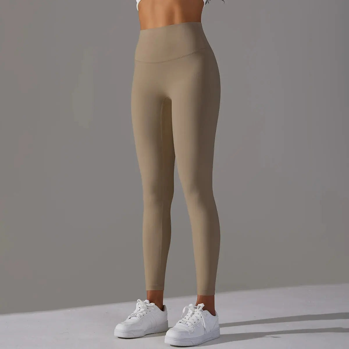 Cropped High Waist Breathable Tights