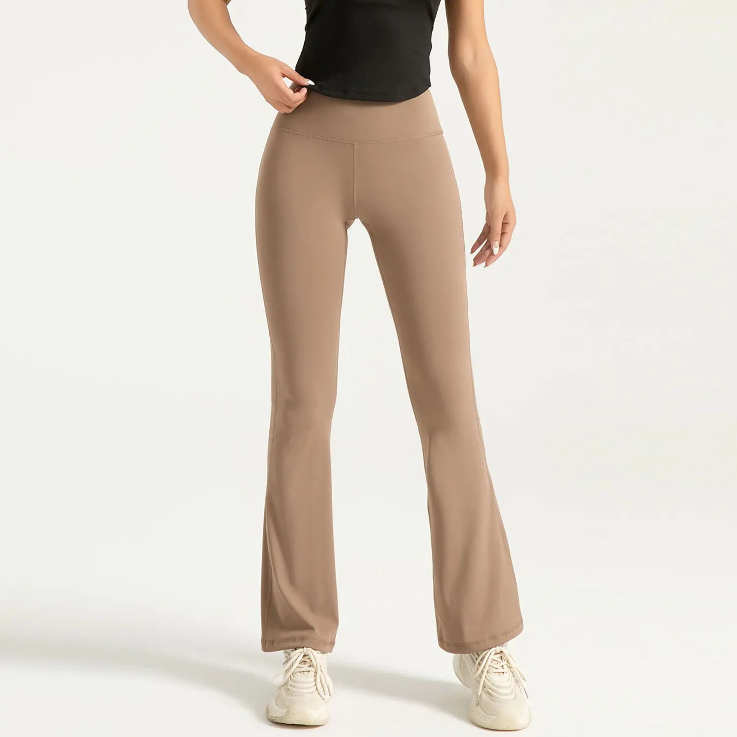 High-Waist Yoga Flare Pants
