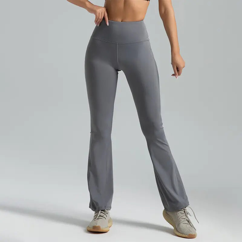 High-Waist Yoga Flare Pants