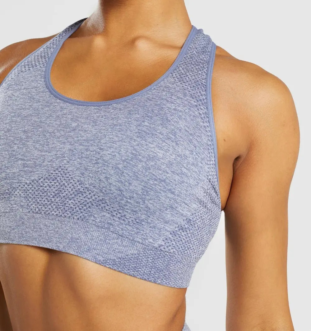 Seamless Quick Drying Yoga Sports Bra