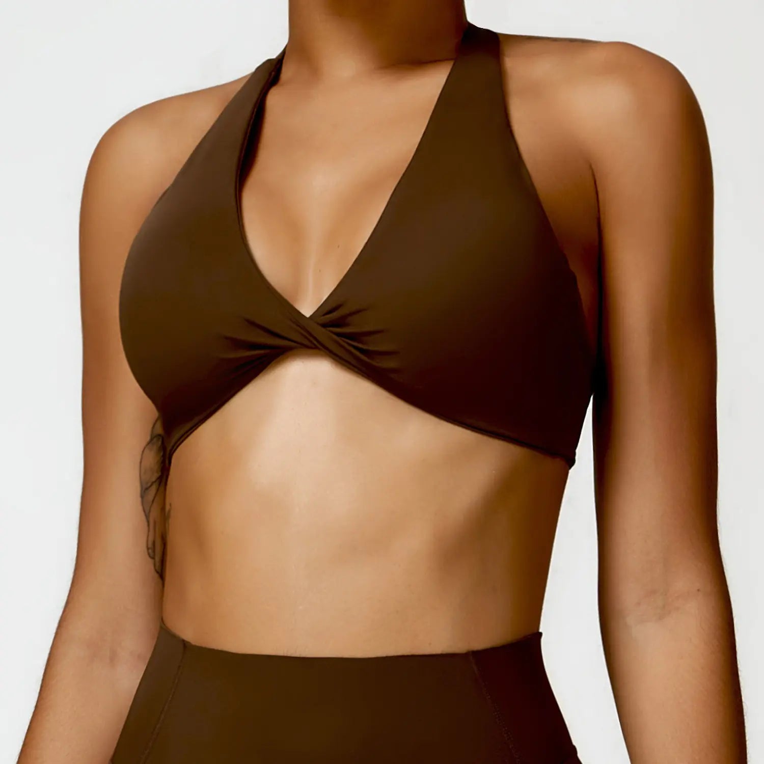 Breathable Halter Beauty Back Yoga Bra