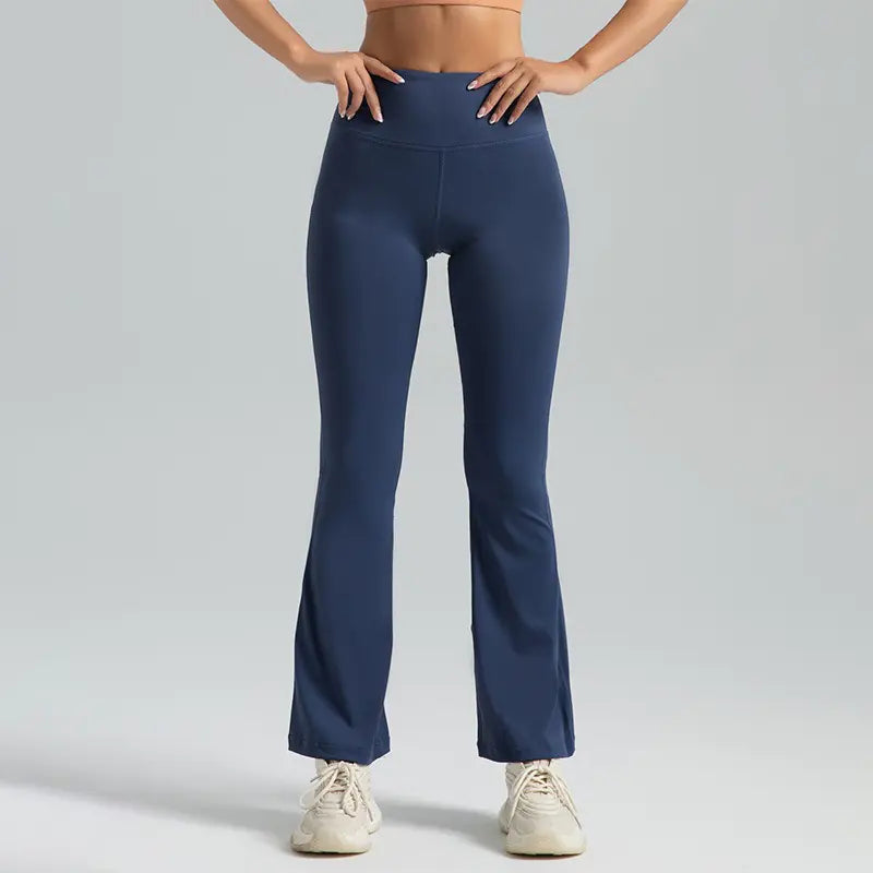 High-Waist Yoga Flare Pants