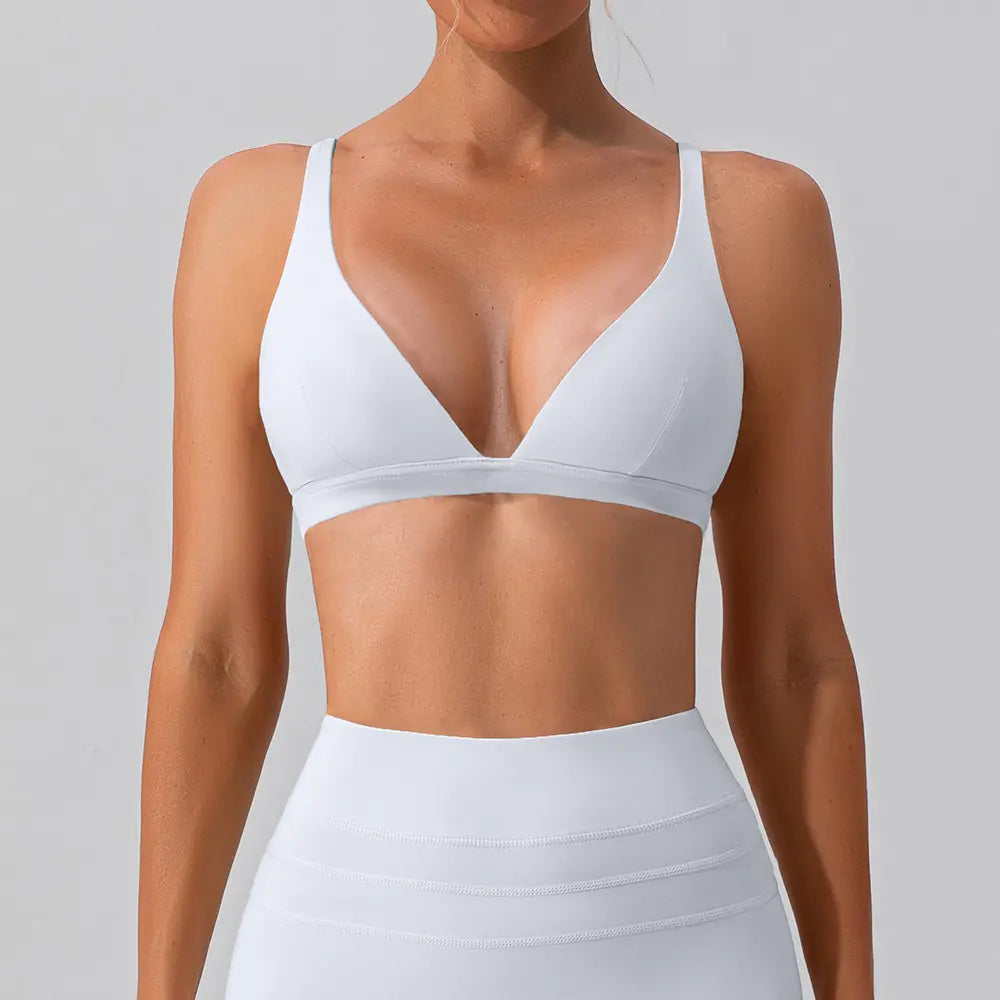 Nude Feel Shockproof Yoga Bra
