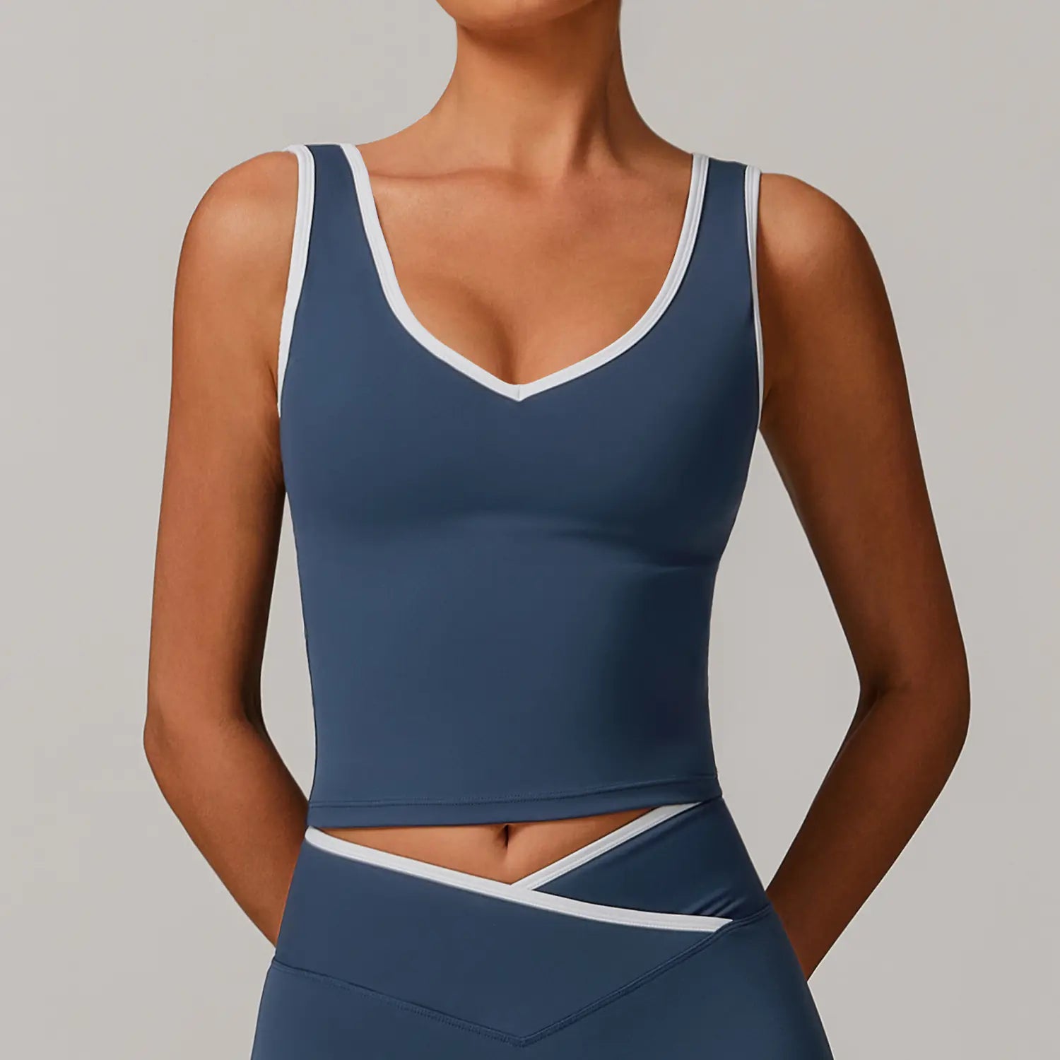 Nude Feel Backless Yoga Vest