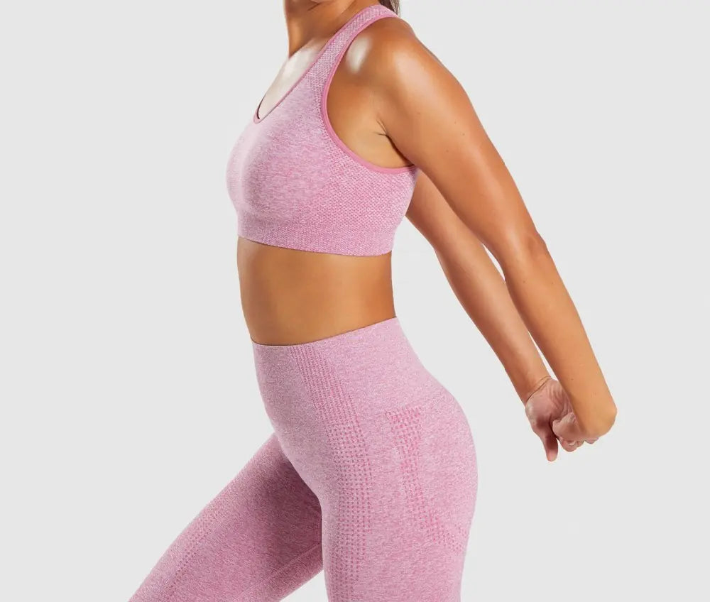Seamless Quick Drying Yoga Sports Bra