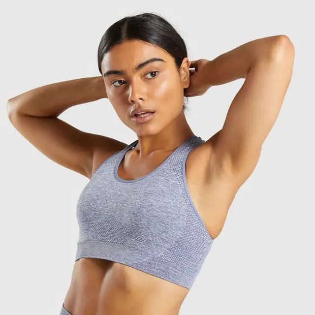 Seamless Quick Drying Yoga Sports Bra