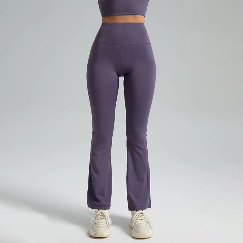 High-Waist Yoga Flare Pants