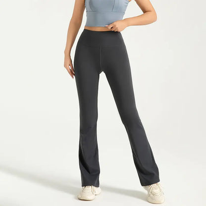 High-Waist Yoga Flare Pants