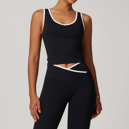 Nude Feel Backless Yoga Vest