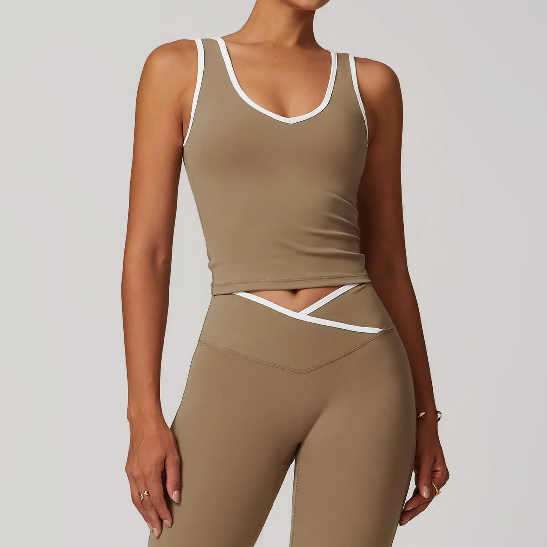 Nude Feel Backless Yoga Vest
