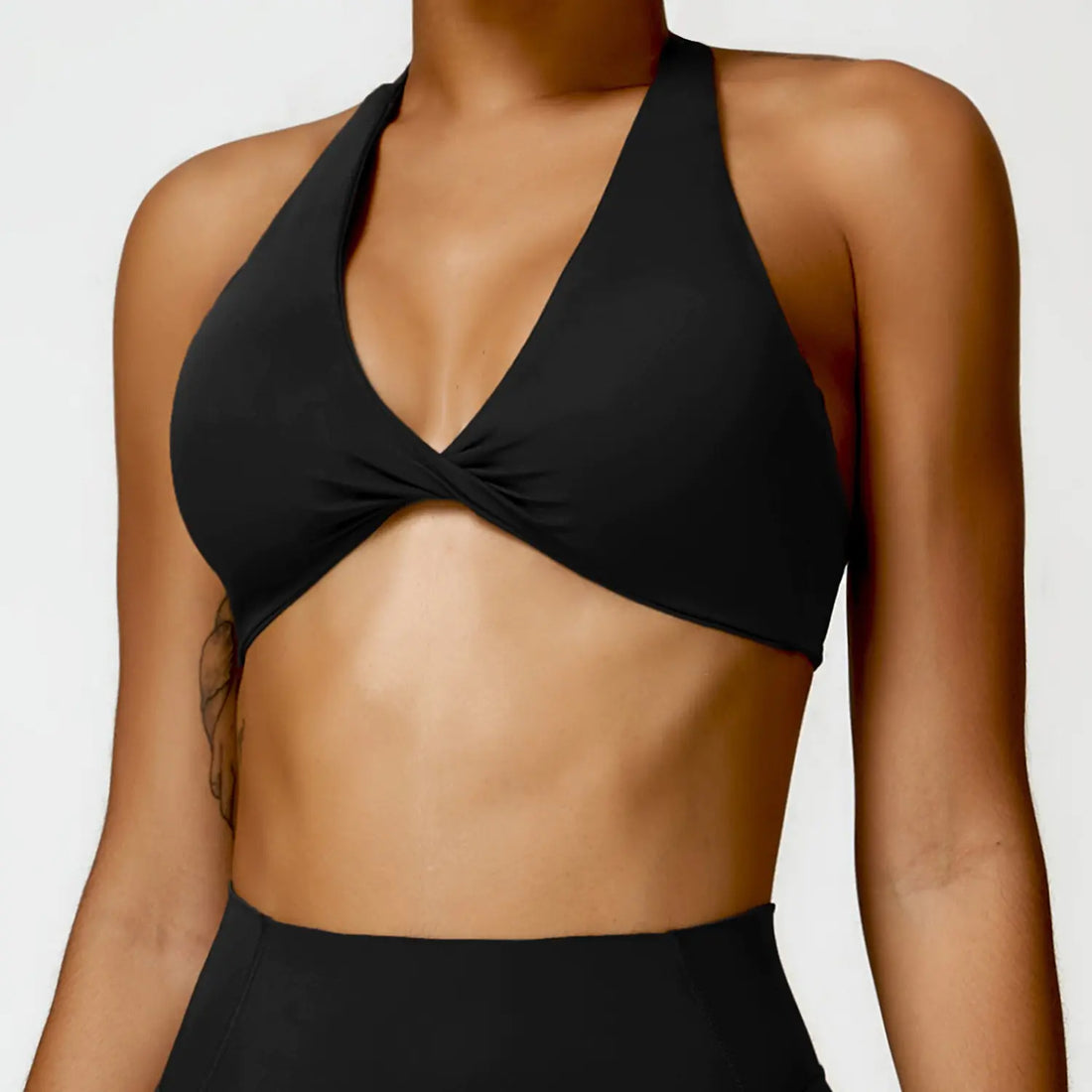 Breathable Halter Beauty Back Yoga Bra